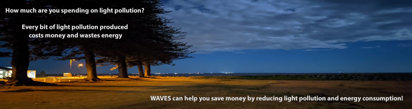 WAVES Testing, Research and Consulting - Save energy and money by reducing light pollution
